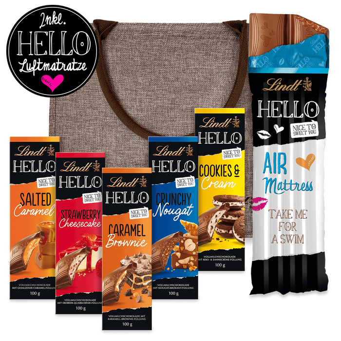 Lindt HELLO Strandtag Set, 500g